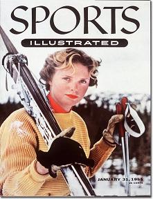 Jill Kinmont on cover of Sports Illustrated