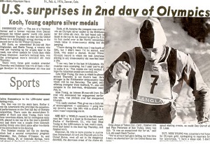 Bill Koch Wins Siilver in 1976 Winter Olympics