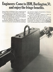 IBM Advertisement from January 1968 SKI Magazine