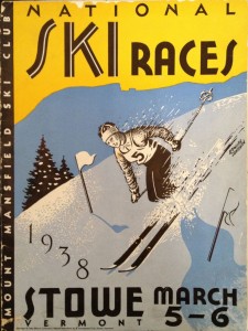 1938 National Ski Championship Poster