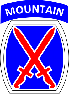 10th Mountain Division Insignia