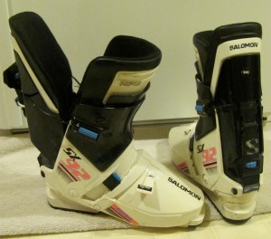 Old salomon sale ski boots