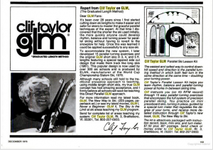 Clif Taylor and GLM Advertisement