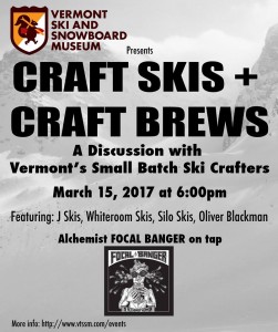 Craft Skis and Craft Brews March 15th