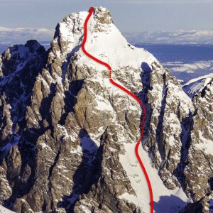 Briggs Route on the Grand Teton