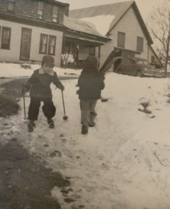 Backyard Skiing 1949