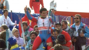 Alberto Tomba at 1988 Olympics