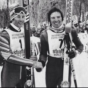 Phil Mahre and Ingemar Stenmark 1978